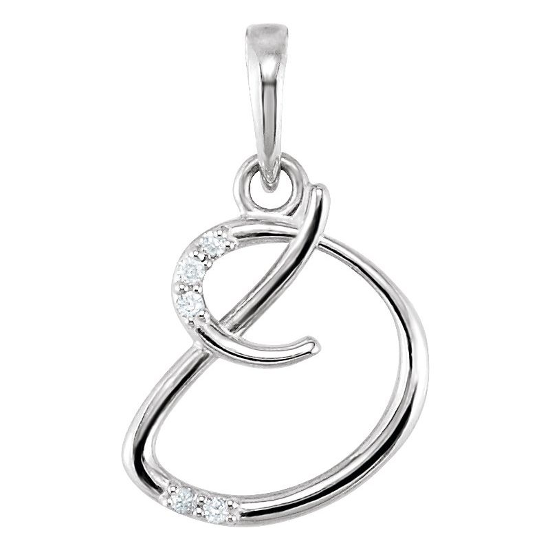 Initial Necklace or Pendant