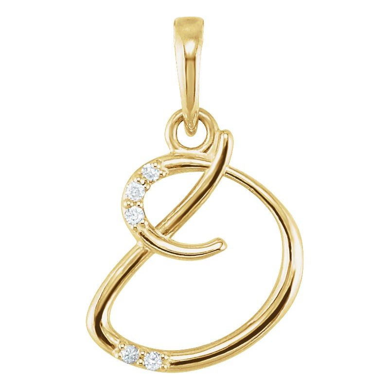 Initial Necklace or Pendant