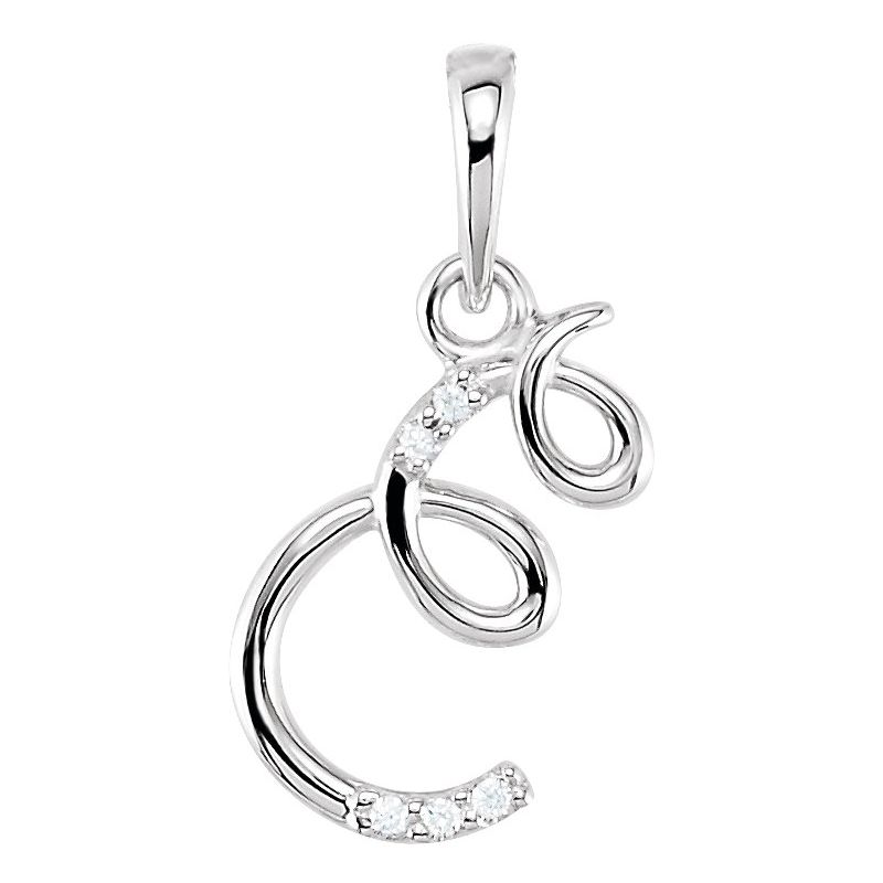 Initial Necklace or Pendant