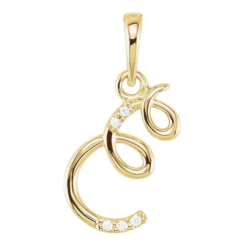 Initial Necklace or Pendant