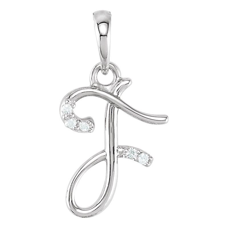 Initial Necklace or Pendant