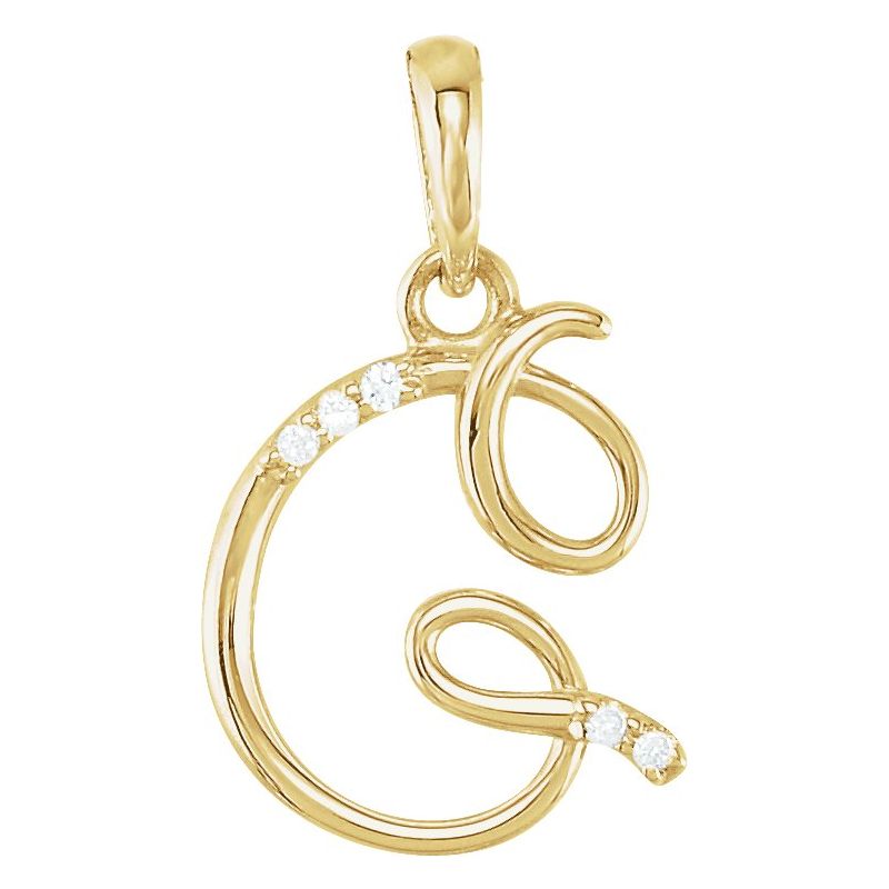 Initial Necklace or Pendant