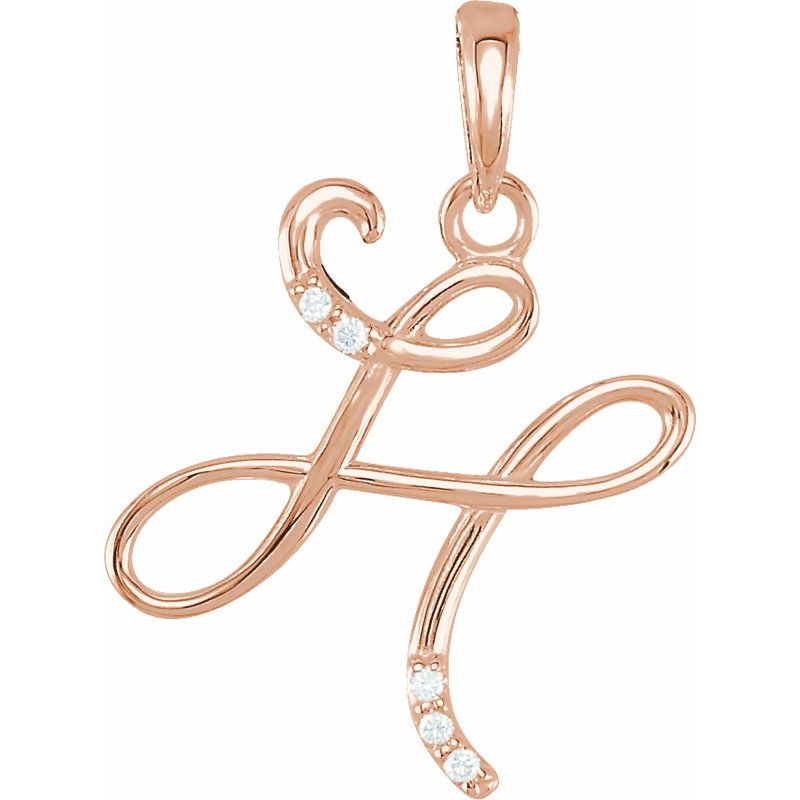 Initial Necklace or Pendant
