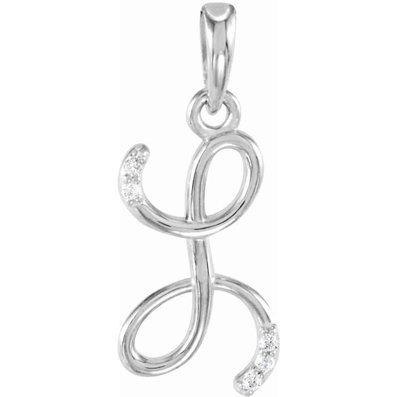 Initial Necklace or Pendant