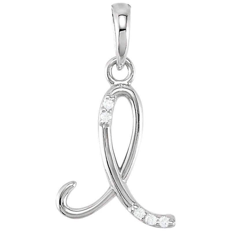 Initial Necklace or Pendant