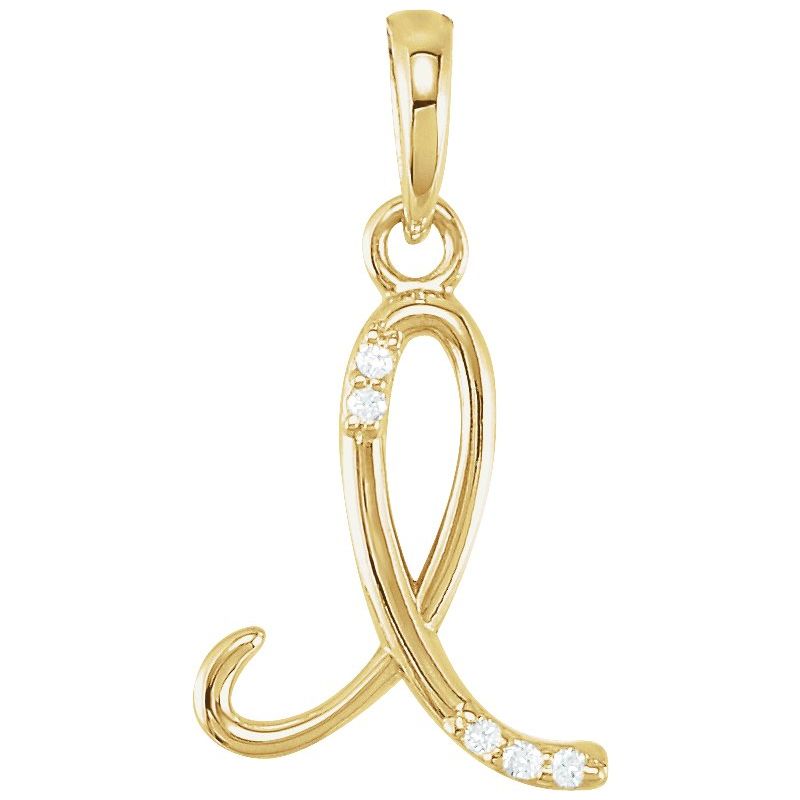 Initial Necklace or Pendant