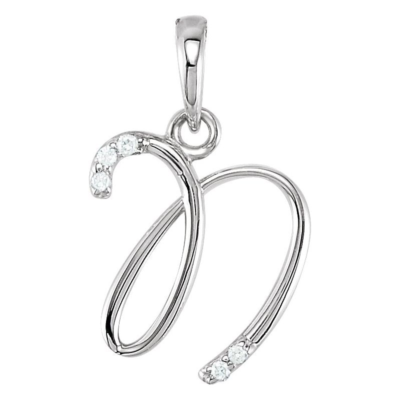Initial Necklace or Pendant
