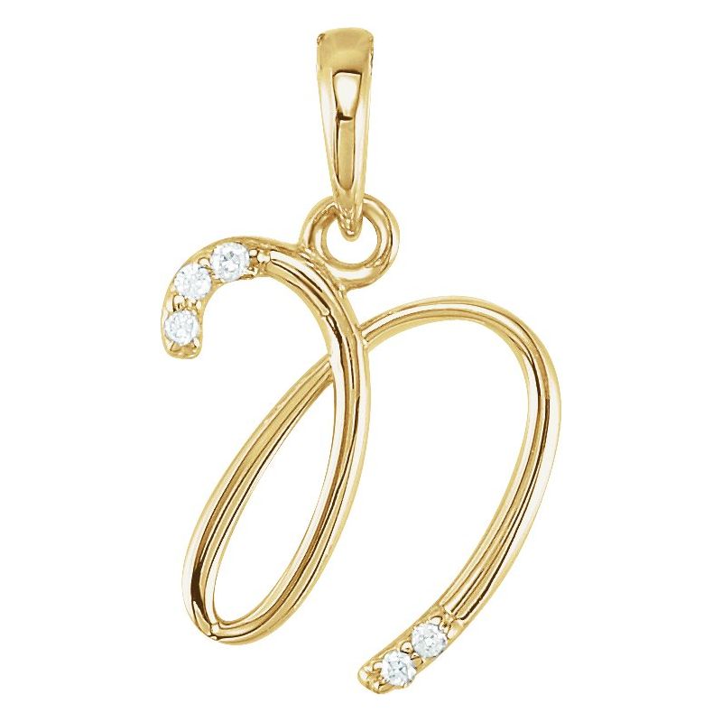 Initial Necklace or Pendant
