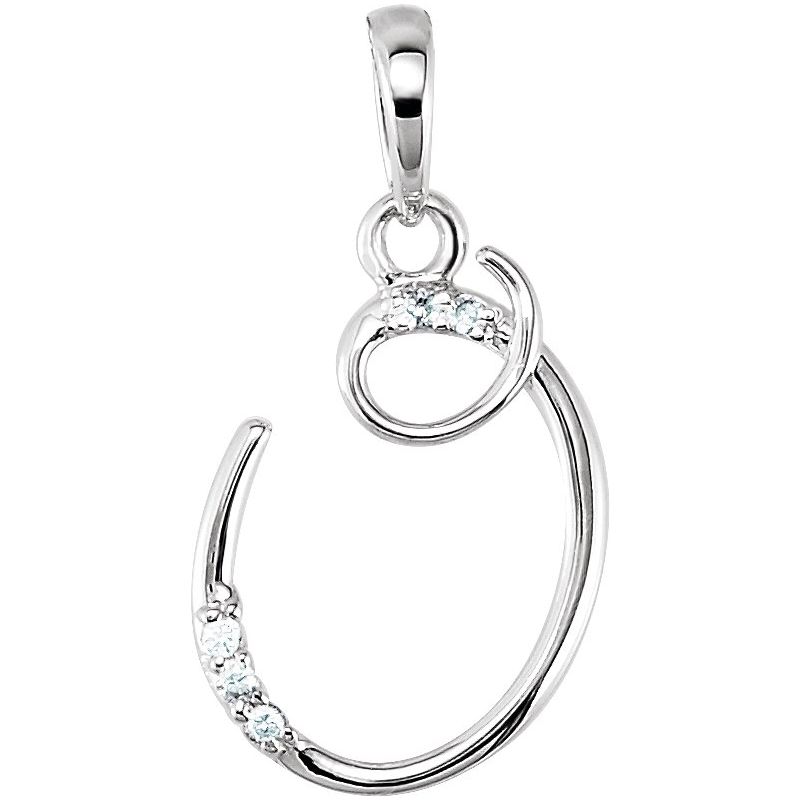 Initial Necklace or Pendant