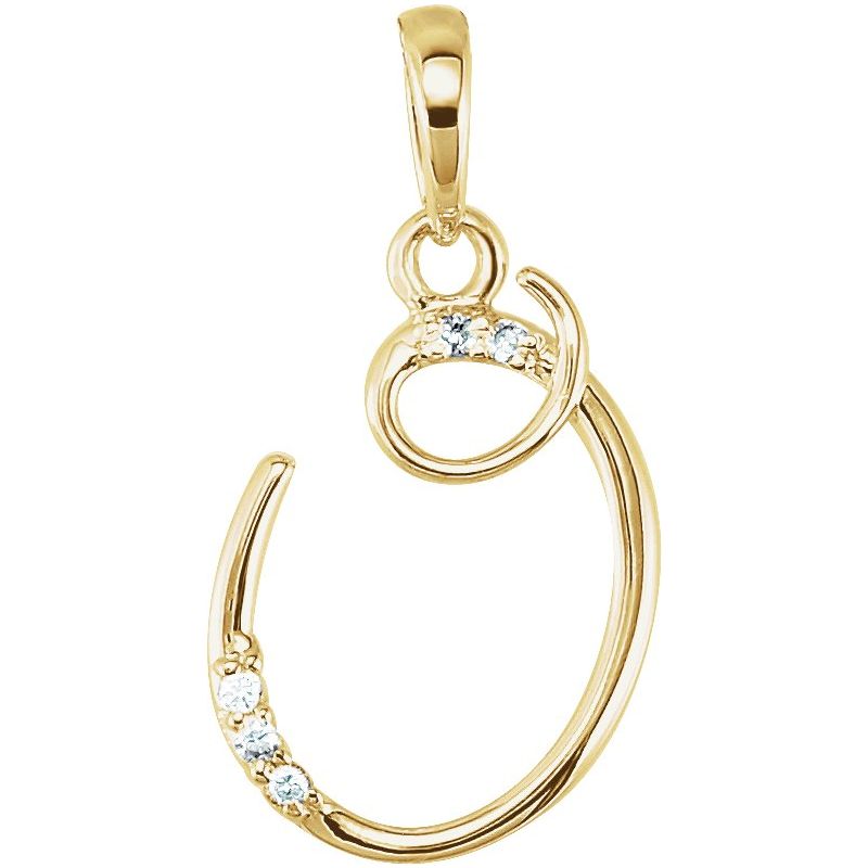 Initial Necklace or Pendant
