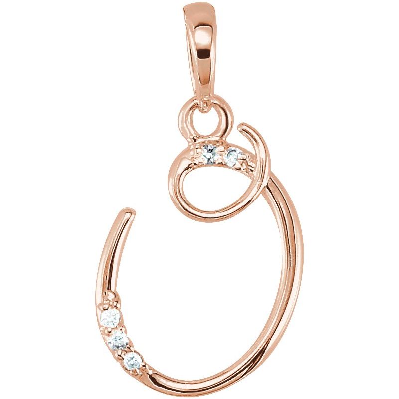Initial Necklace or Pendant