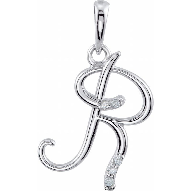 Initial Necklace or Pendant