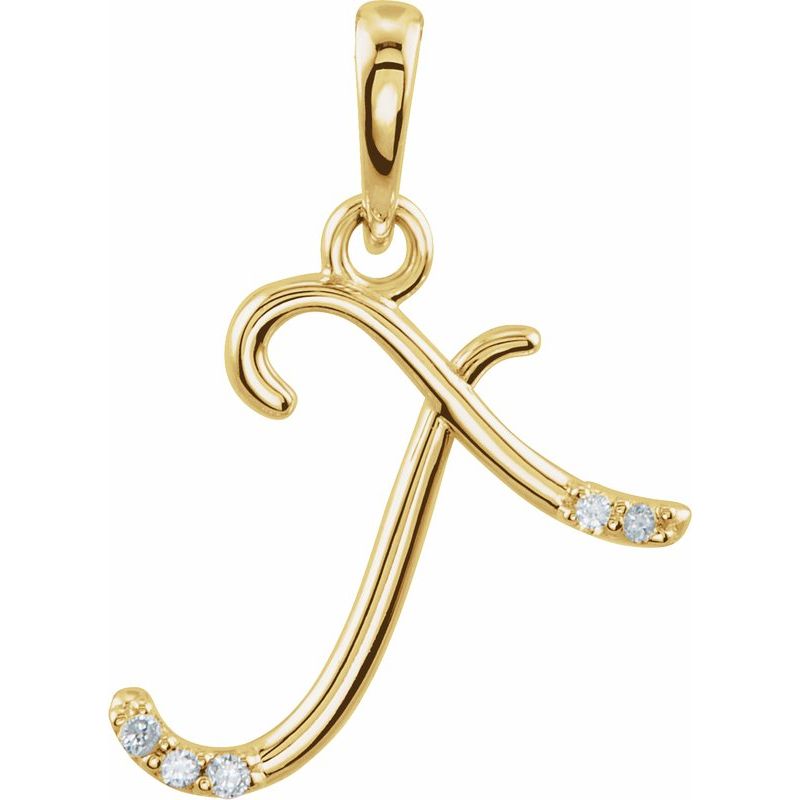 Initial Necklace or Pendant