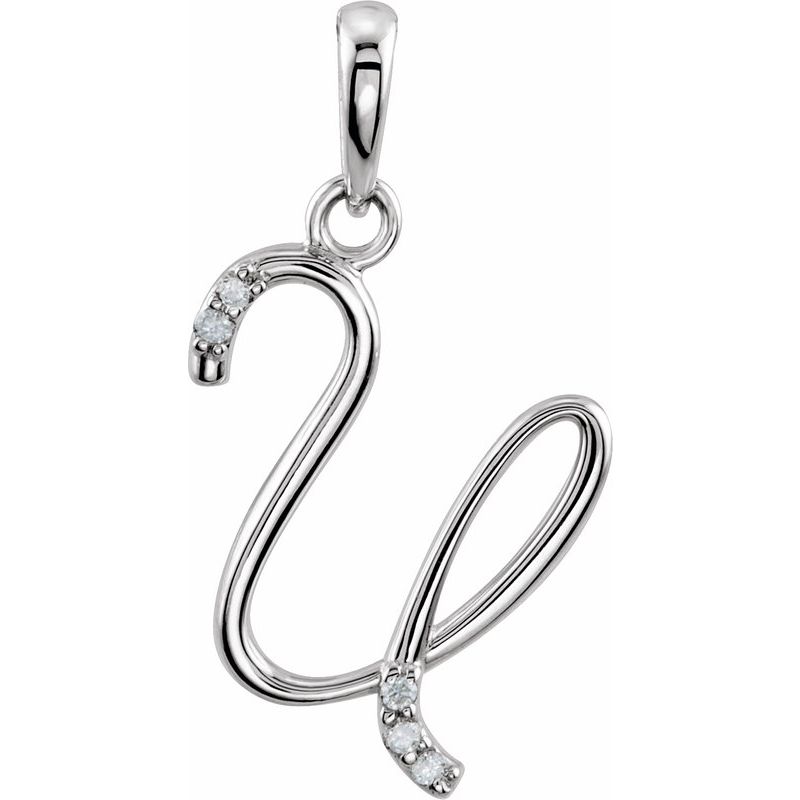 Initial Necklace or Pendant