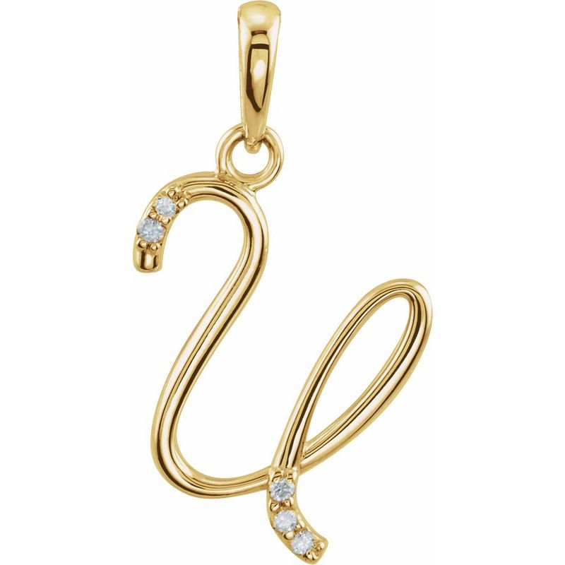 Initial Necklace or Pendant