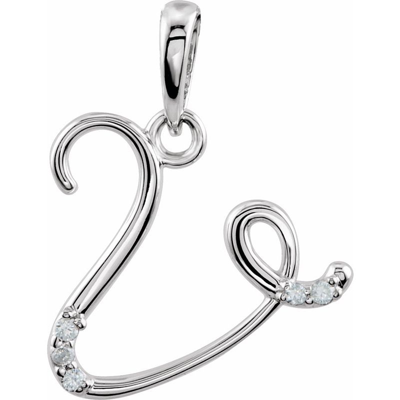 Initial Necklace or Pendant