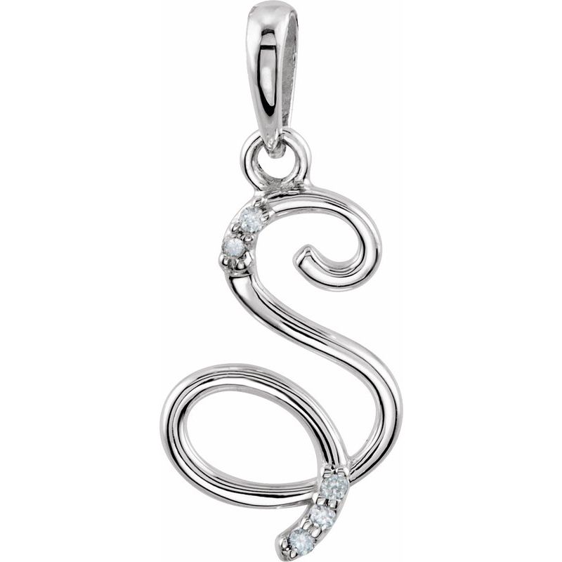 Initial Necklace or Pendant