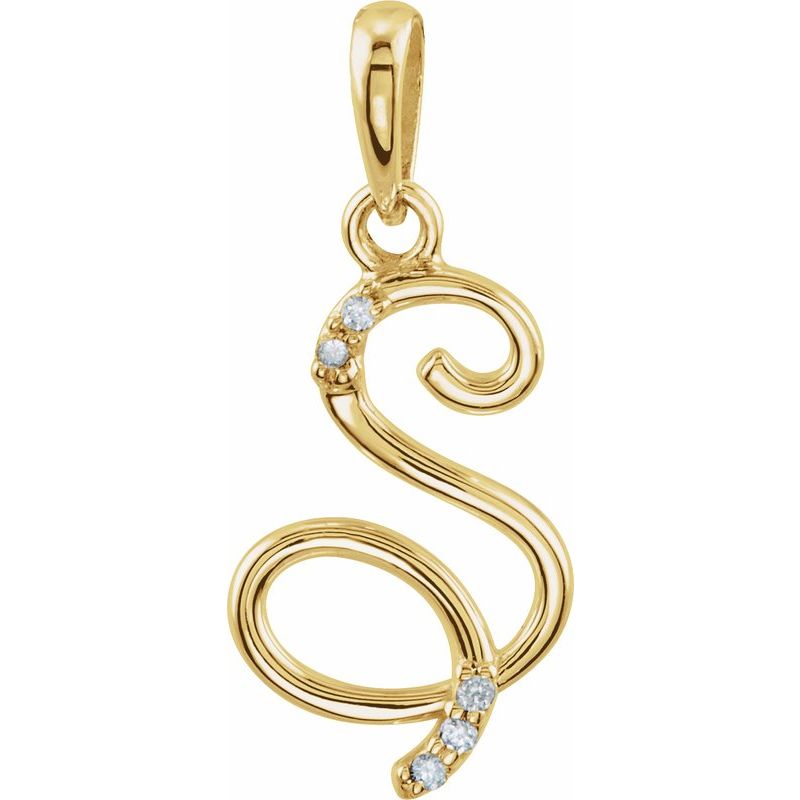 Initial Necklace or Pendant