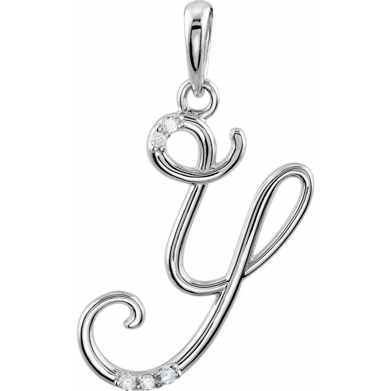 Initial Necklace or Pendant