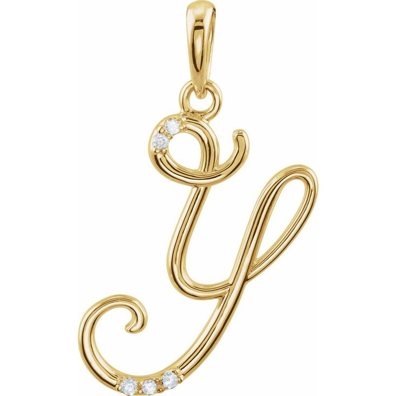 Initial Necklace or Pendant