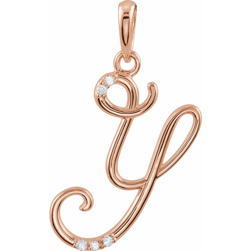 Initial Necklace or Pendant