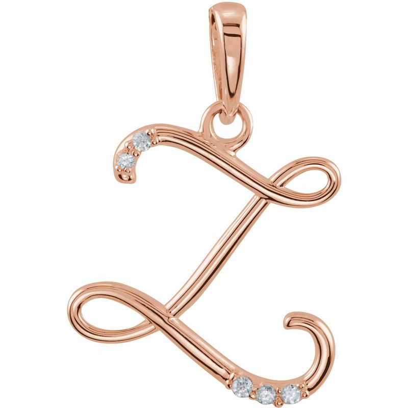 Initial Necklace or Pendant