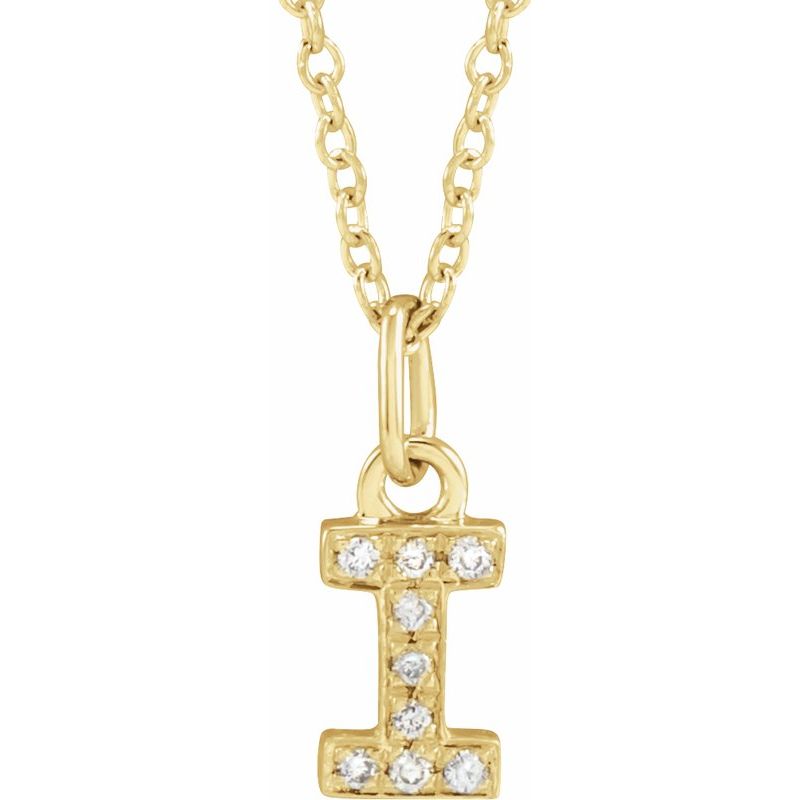 Petite Initial Necklace