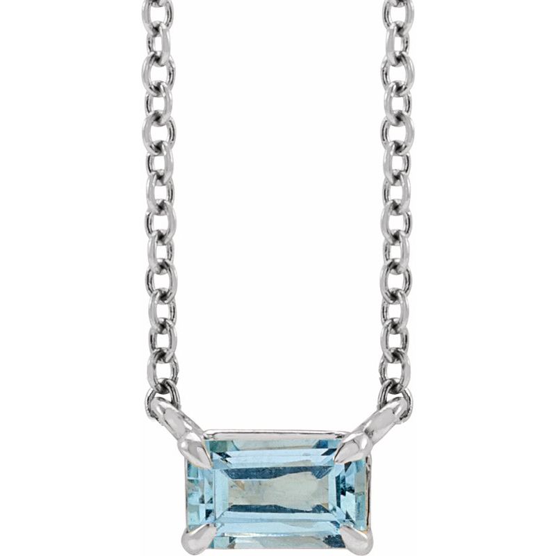 Claw-Prong Solitaire Necklace or Center