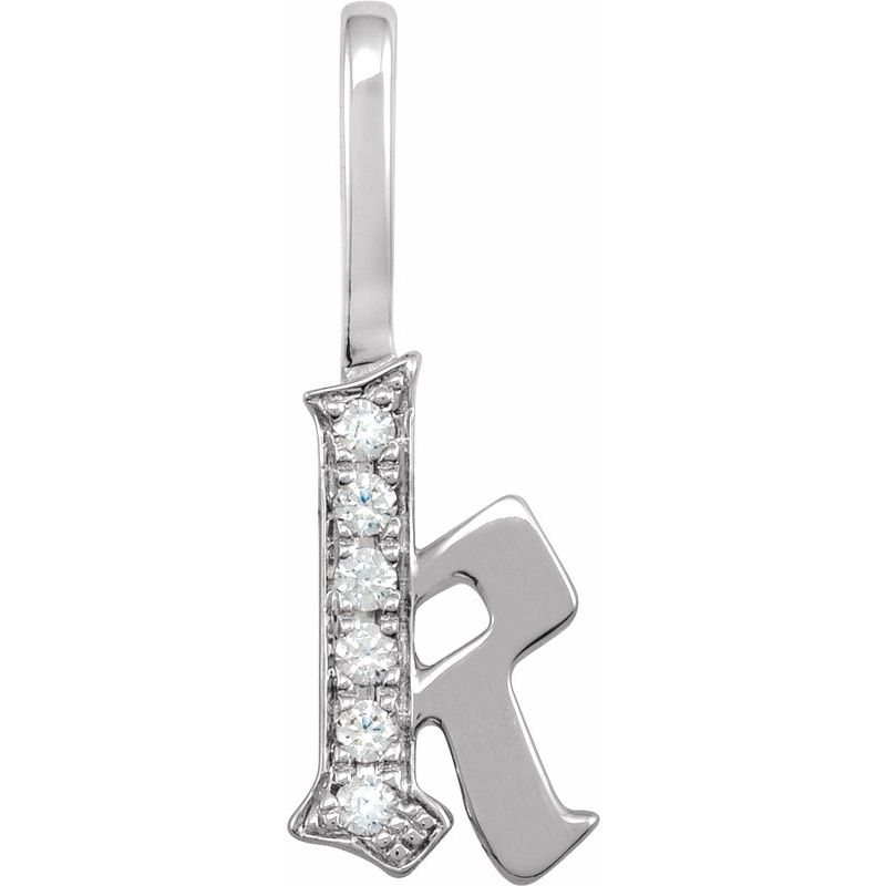 Gothic Initial Charm/Pendant