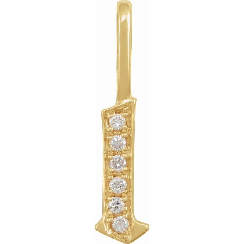 Gothic Initial Charm/Pendant