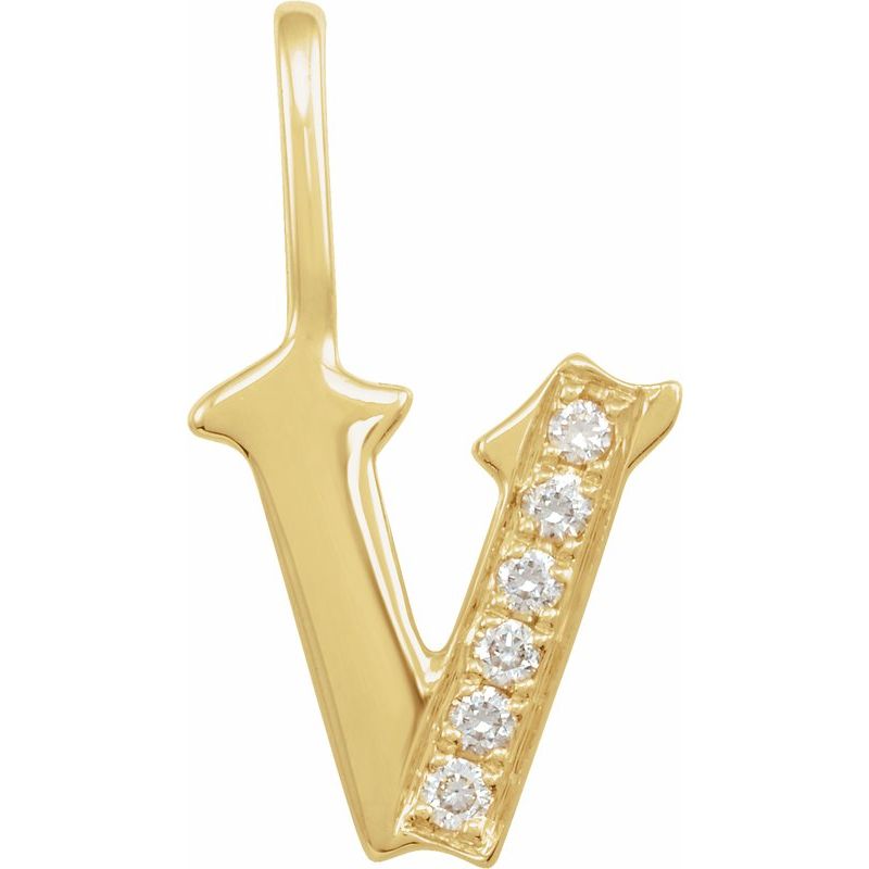 Gothic Initial Charm/Pendant