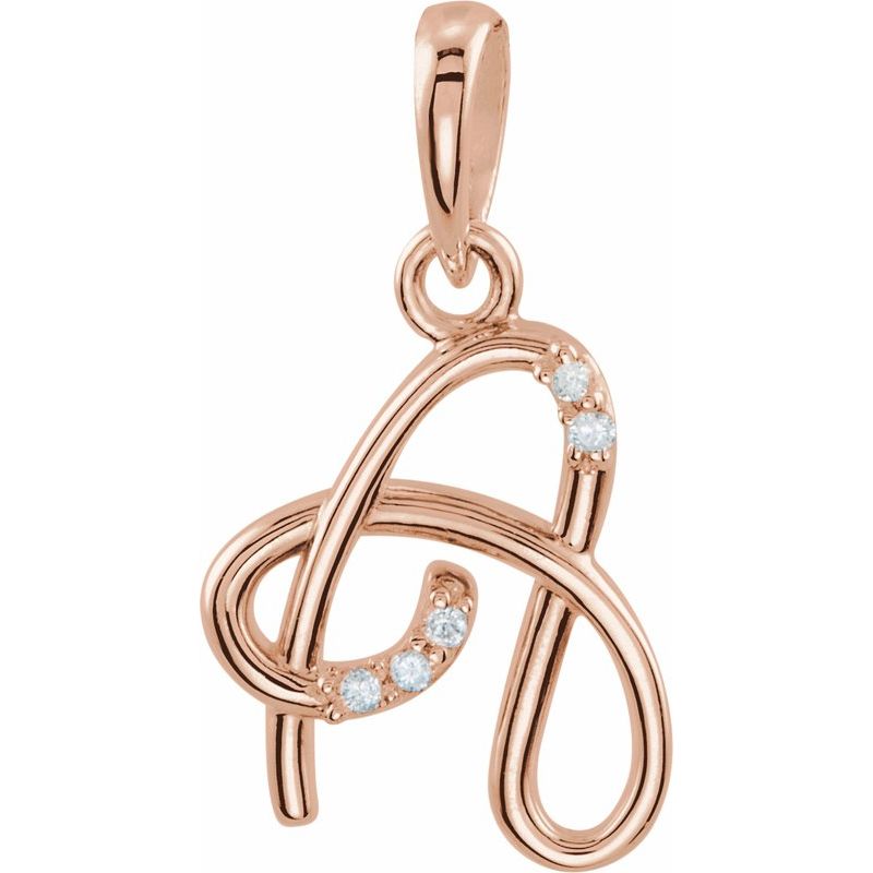Initial Necklace or Pendant