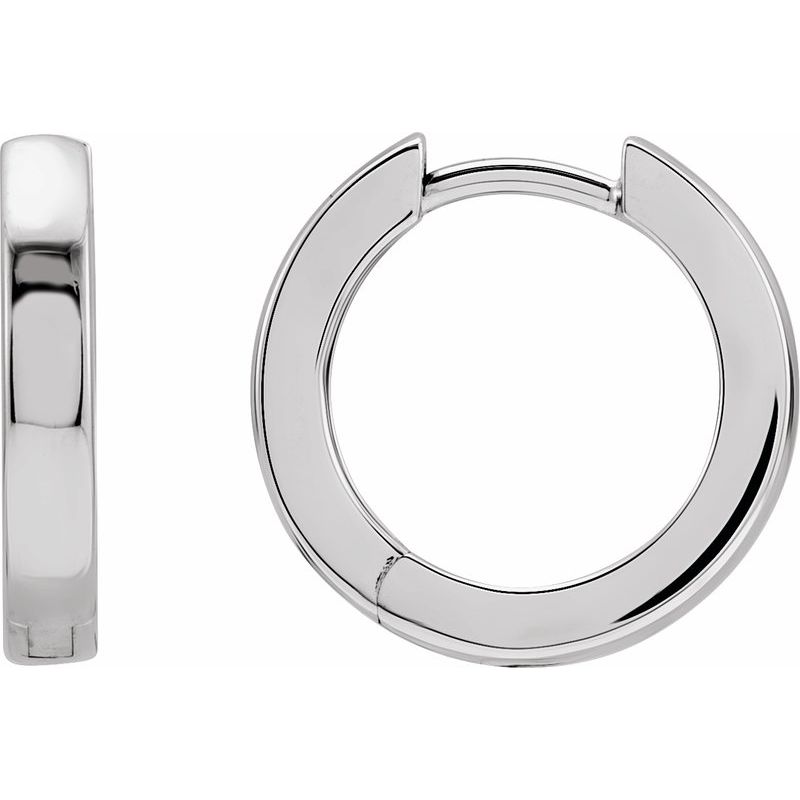 Hinged Hoop Earrings No. 3