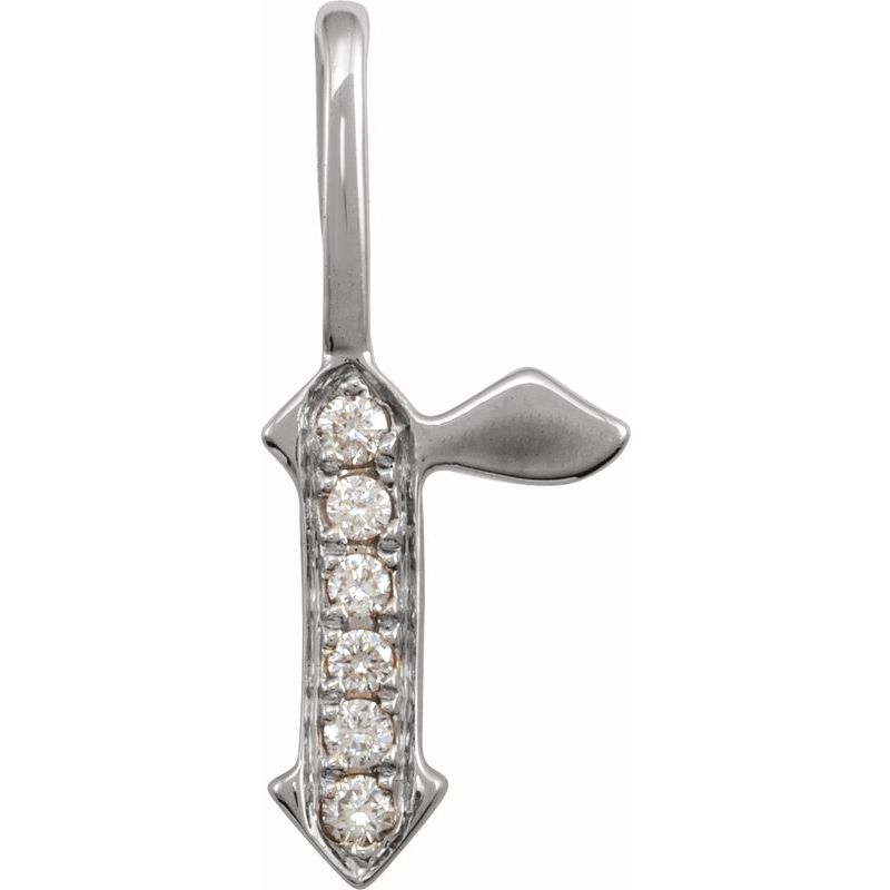 Gothic Initial Charm/Pendant