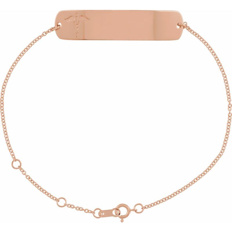 Engravable Medical Identification Bracelet