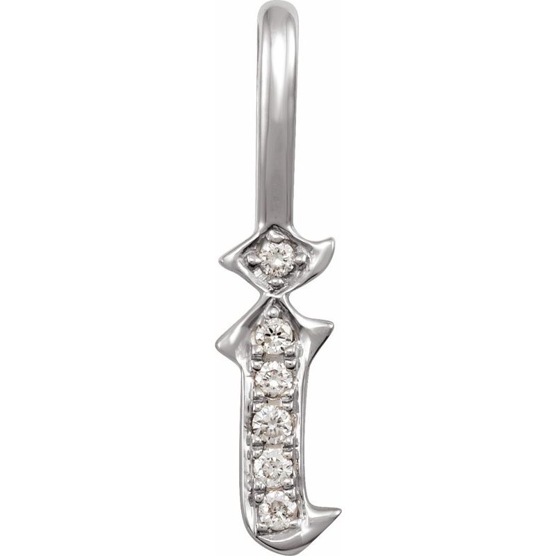 Gothic Initial Charm/Pendant
