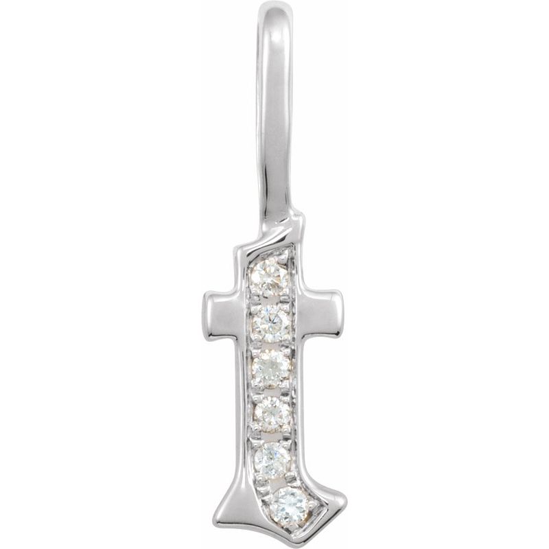 Gothic Initial Charm/Pendant