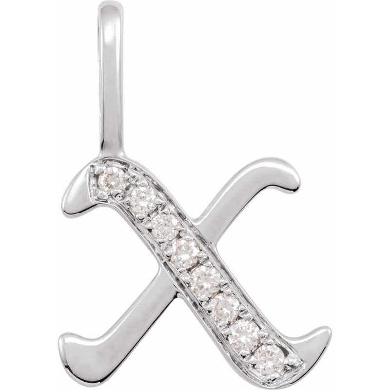 Gothic Initial Charm/Pendant