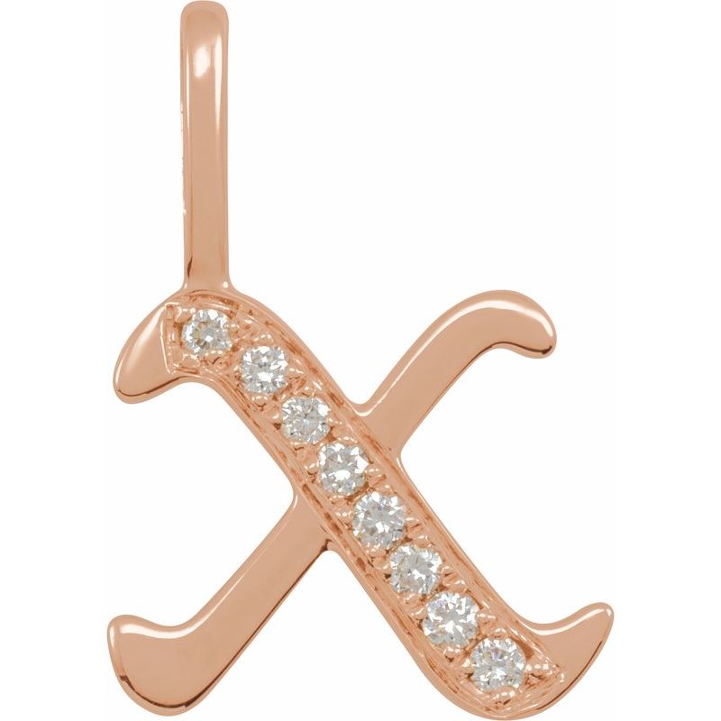 Gothic Initial Charm/Pendant