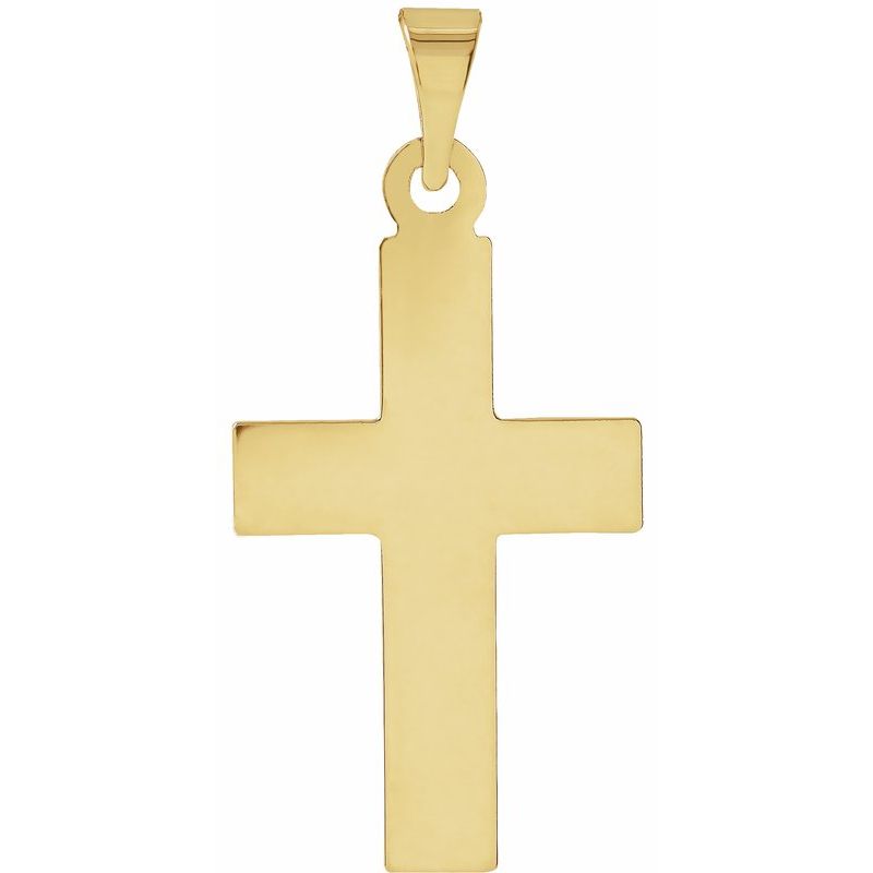 Engravable Cross Necklace or Pendant