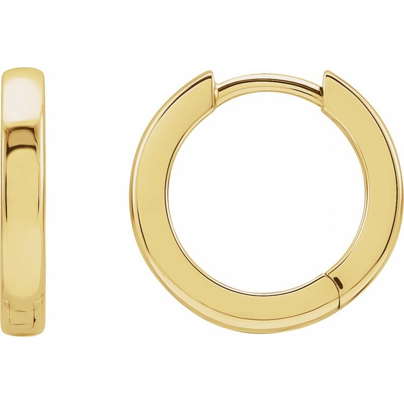 Hinged Hoop Earrings No. 3