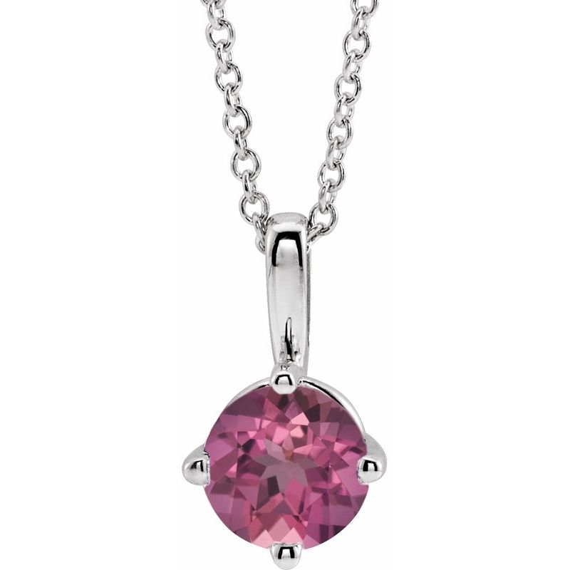 Solitaire Necklace or Pendant — 16-18″