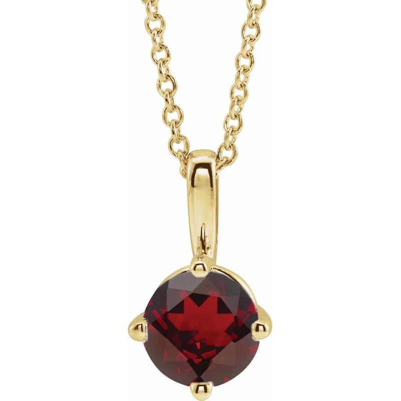 Solitaire Necklace or Pendant — 16-18"