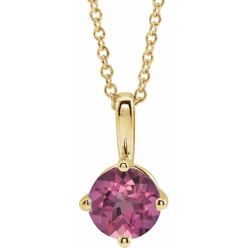 Solitaire Necklace or Pendant — 16-18″