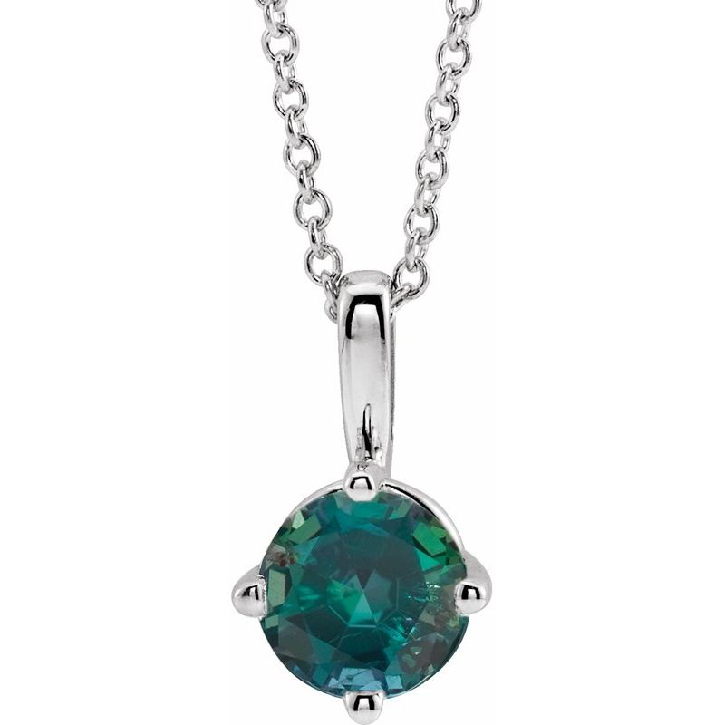 Solitaire Necklace or Pendant — 16-18″