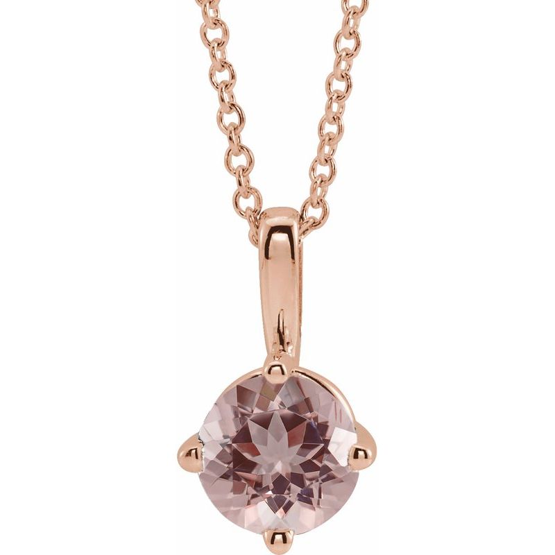 Solitaire Necklace or Pendant — 16-18″