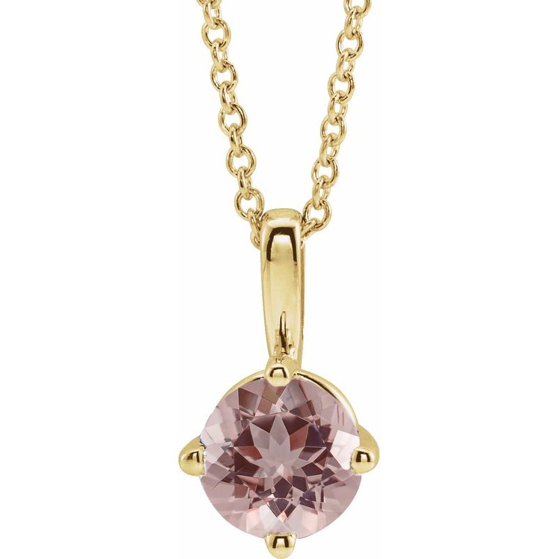 Solitaire Necklace or Pendant — 16-18″