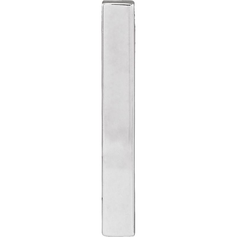 Engravable Bar Necklace or Pendant — Four-Sided