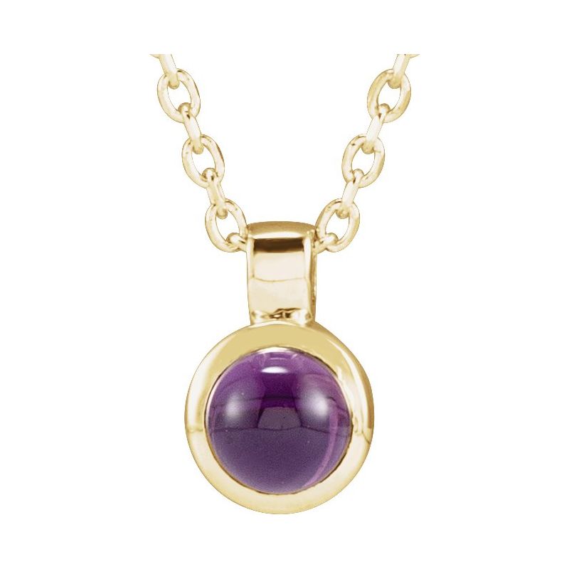 Bezel-Set Necklace or Pendant
