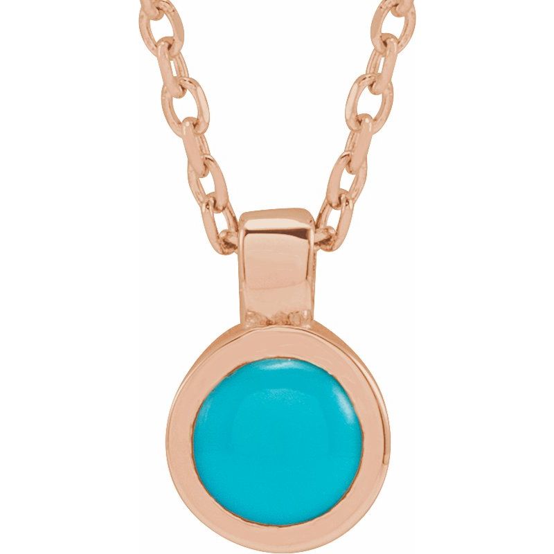 Bezel-Set Necklace or Pendant